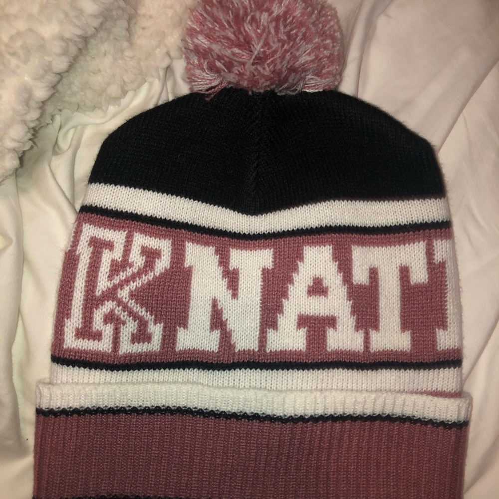 VS Pink Nation Beanie Hat